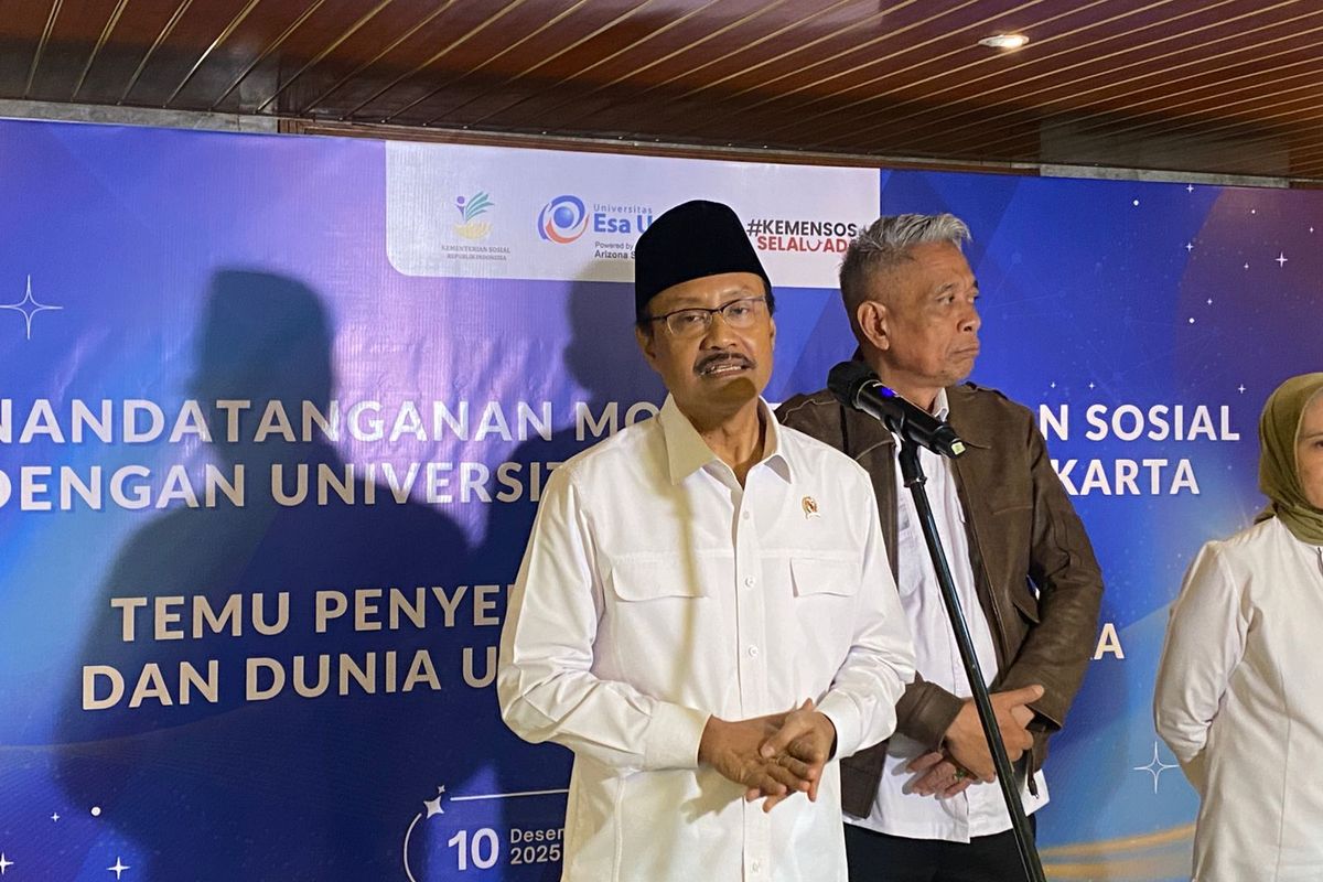 Mensos Saifullah Yusuf: Stok Logistik Bencana Melimpah, Tantangan Terbesar Ada di Distribusi
