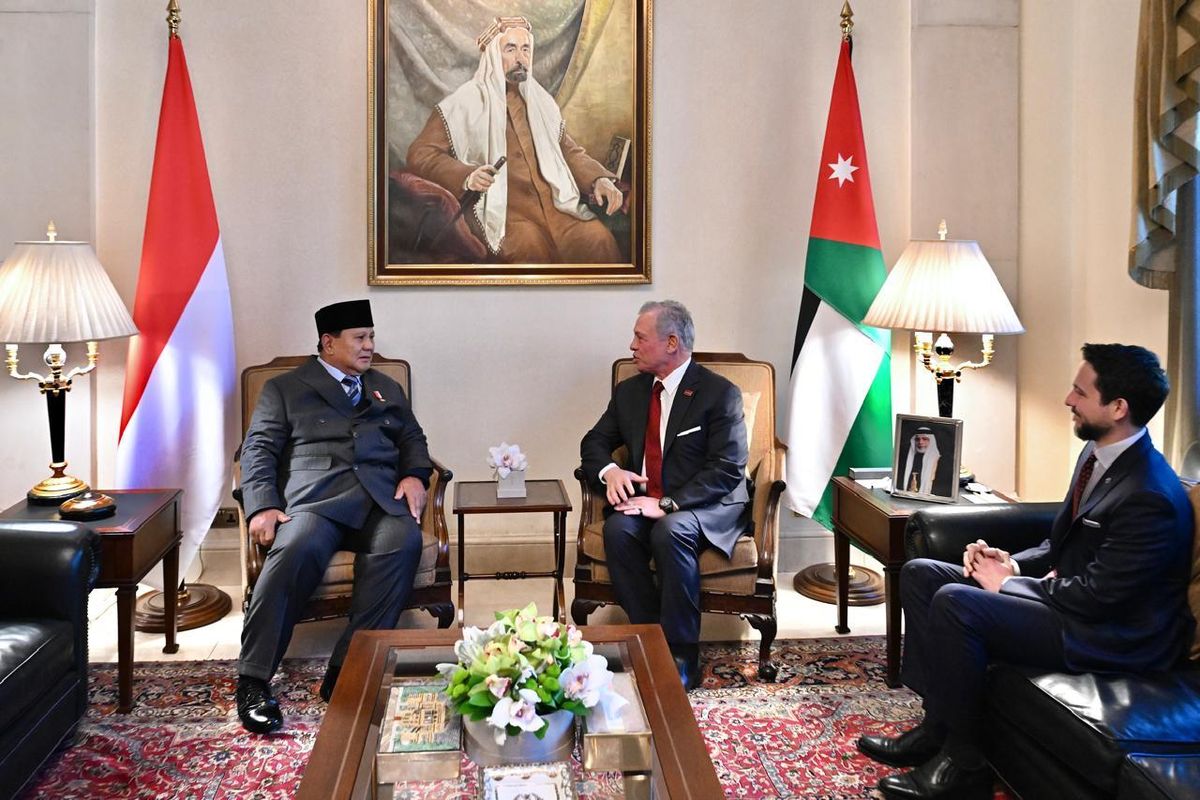 Diplomasi Persahabatan di Amman: Raja Abdullah II Puji Konsistensi Presiden Prabowo dalam Isu Palestina